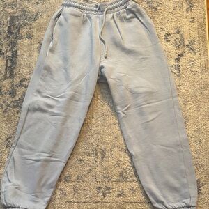 Zara light blue Sweatpants